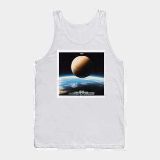 Vintage Space Movie Poster Tank Top